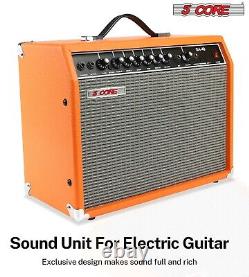 5Core 10W 20W 40W Guitar Amplifier Built-in Speaker Electric Acoustic Amp