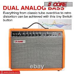 5Core 40W Electric Guitar Amp, Guitar Amplifier with Built-In Speaker? /