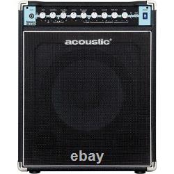 Acoustic B100C 1X12 100W Bass Combo with Tilt-Back Cab Black