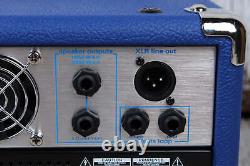 Ampeg MICRO-VR LTD Blue Bass Guitar Amplifier Head 200 Watt Bass Amp Head