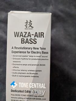 BOSS WAZA AIR BASS Wireless Personal Bass Guitar Amp System Headphones NEW