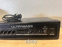 Behringer Ultrabass BXD3000H 300 Watt 2 Channel Bass Amplifier Used, Tested