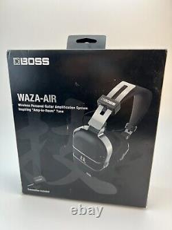Boss Waza-Air Wireless Guitar Headphone Amp Bluetooth New