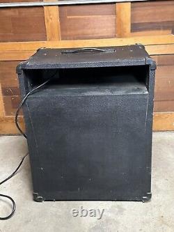 CRATE BX-100 Bass Guitar 15 Combo Amplifier Active EQ Line Out Good Condition