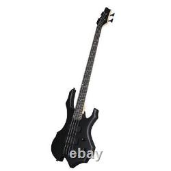 Electric Bass Guitar for Student School With 20W AMP & Carry Bag