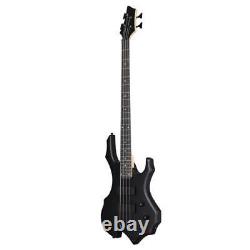 Electric Bass Guitar for Student School With 20W AMP & Carry Bag