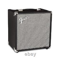 Fender Rumble 25 V3 Bass Amp for Bass Guitar, Bass Combo, 25 Watts, with 2-Ye