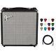 Fender Rumble 25 V3 Bass Amp With Fender 12-pack Guitar Picks & Instrument Cable