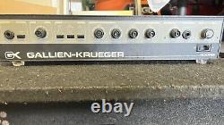 Gallien-Krueger 400RB 200WBass Amp Head With 1/15 Black Widow Cabinet