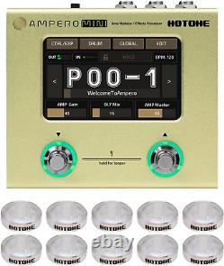 HOTONE Multi Effects Processor Pedal Guitar Bass Amp Modeling IR Cabinets Simula