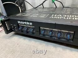 Hartke HA 3000 Amplifier 300 Watt Bass Guitar Amp Rack Mount Excellent Korea