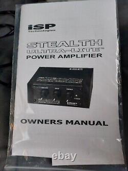 ISP Technologies Stealth Ultra-Lite 180-Watt Pedalboard Power Amp (Open Box)