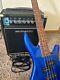 Ibanez Mikro Bass Guitar And Amp, In Okay Condition, Short Scale Bass Guitar