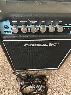 Ibanez mikro bass guitar and amp, in okay condition, short scale bass guitar