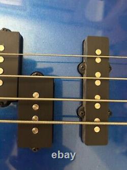 Ibanez mikro bass guitar and amp, in okay condition, short scale bass guitar