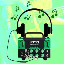 JOYO Bass Mini Amp Head 50W Hybrid Tube Amplifier Built in Compressor 3 Band EQ