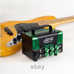 JOYO Bass Mini Amp Head 50W Hybrid Tube Amplifier Built in Compressor 3 Band EQ