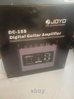 JOYO DC-15S 15W Rechargeable Modeling Amp no hours use brand new open box