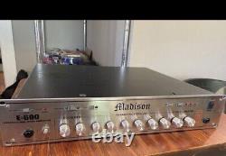 Madison E-600 Bass Amp Selectable Tube or Solid State Preamp