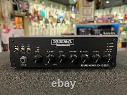 Mesa Boogie D350 D-350 Ultra Compact Bass Guitar Amplifier Head Deluxe Gig Bag