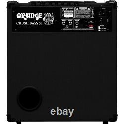 Orange Amplifiers Crush Bass 50 50W 1x12 Bass Combo Amplifier Black