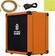 Orange Crush Bass 25 Guitar Combo Amp Bundle With 10ft Orange Woven Instrument C