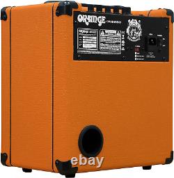 Orange Crush Bass 25 Guitar Combo Amp Bundle with 10Ft Orange Woven Instrument C