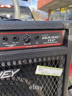Peavey Basic 112 Guitar Amplifier Bass Combo Amp 1x12 Audio Electric USA MADE