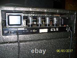 Plush Royal Bass 1060S Silver tube amplifier head V. Clean amp original 1968- 72