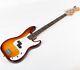 Promotion Vs 4 String Pb Style Electric Bass Guitar Roasted Maple Neck With Amp