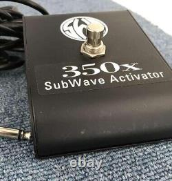 SWR 350X Bass Guitar Amplifier Head Amp w / Foot switch power cable