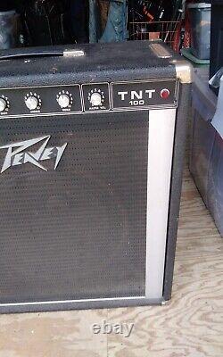 Vintage Peavey TNT 100 100-SS-Series 3 Amp 150 Watts USA MADE WORKS