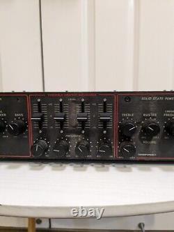 Vintage SWR SM-400s Bass Rackmount Hybrid Tube Amplifier Amp Head READ