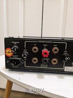 Vintage SWR SM-400s Bass Rackmount Hybrid Tube Amplifier Amp Head READ