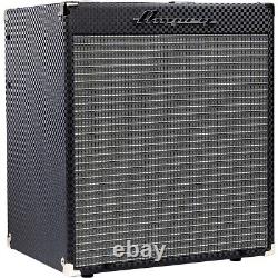 Ampeg Rocket Bass RB-110 Ampli Combo de Basse 1x10 50W Noir et Argent Remis à Neuf