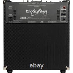 Ampeg Rocket Bass RB-115 1x15 200W Bass Combo Amp Noir et Argent