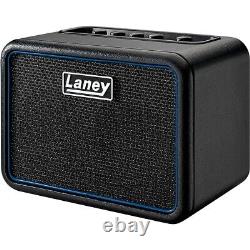 Ampli combo Laney MINI-BASS-NX 9W 2x3 pour basse en noir et bleu