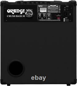 Ampli combo Orange Crush Bass 50 pour basse, noir