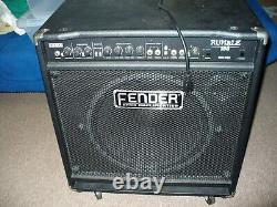 Ampli de basse Fender Rumble 150 avec roulettes