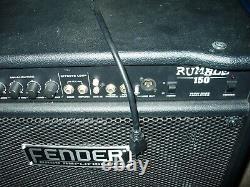 Ampli de basse Fender Rumble 150 avec roulettes