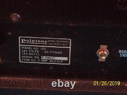 Ampli de basse personnalisé Polytone modèle 101 de 1976, amplificateur de guitare, haut-parleur 1-15, G. Cond