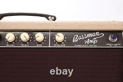 Amplificateur à lampes Fender Bassman-Amp Brownface de 1962 avec tubes NOS modifiés #50274