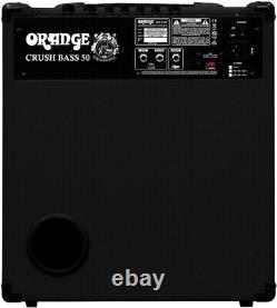 Amplificateur de basse Orange Crush Bass 50 50W 1x12 Combo Noir
