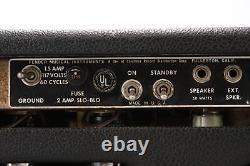 Amplificateur de basse à tubes Fender Bassman-Amp AB165 de 1965, tête d'amplificateur #50012