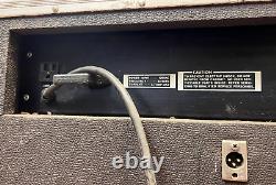 Amplificateur de basse de route rare vintage Châssis de l'unité de tête 1-18 8 ohms +4 dBm
