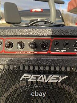 Amplificateur de guitare Peavey Basic 112 Combo Bass Amp 1x12 Audio électrique fabriqué aux États-Unis