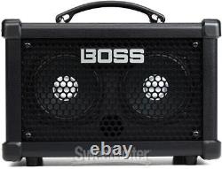 Amplificateur portable Boss Dual Cube LX 2 x 5 pouces 10 watts pour basse