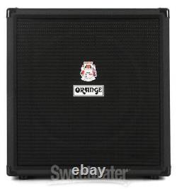 Écrasement orange Bass 100 1x15 Ampli combo de basse 100 watts Noir