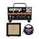 Orange Amps Micro Dark Terror 20 Watt Amp Head Avec Cabinet Et Câble Trs