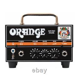 Orange Amps Micro Dark Terror 20 Watt Amp Head avec Cabinet et Câble TRS